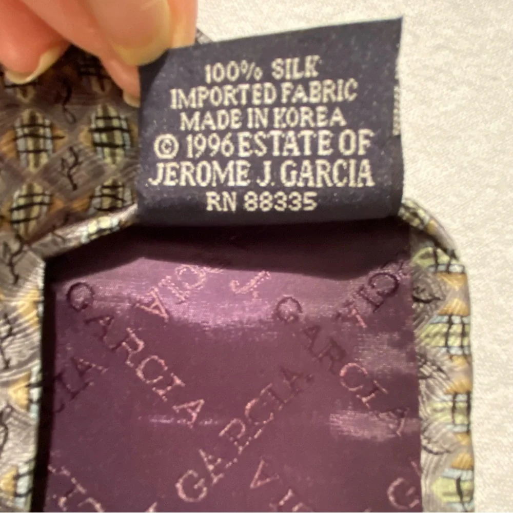Vintage Jerry Garcia Silk Tie Bundle Abstract Art Psychedelic 5 Pack